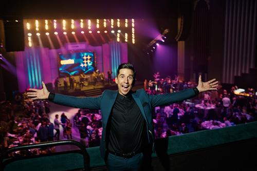 EventimApollo's tweet photo. Ch-ch-ch-ch-changes! - We launched our new state-of-the-art event space! - http://t.co/V57CY6KdCH (@russell_kane ) http://t.co/Rip0A04o3W