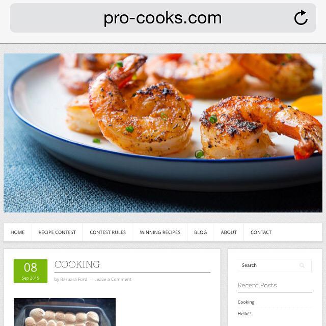Procooks's tweet image. Did we mention the winner will be featured on our blog for a month? This is a big opportunity for that first winner!!