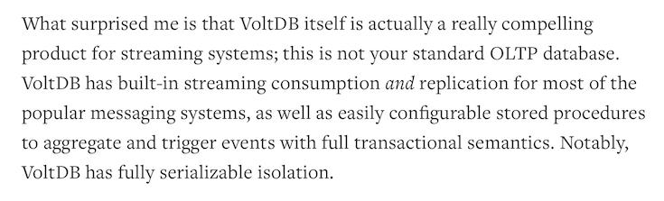 johnhugg's tweet photo. Nice summary of #VLDB15 from @simple and a #VoltDB shout-out too. https://t.co/JEqfC4W80C http://t.co/2UgOXPn4YT