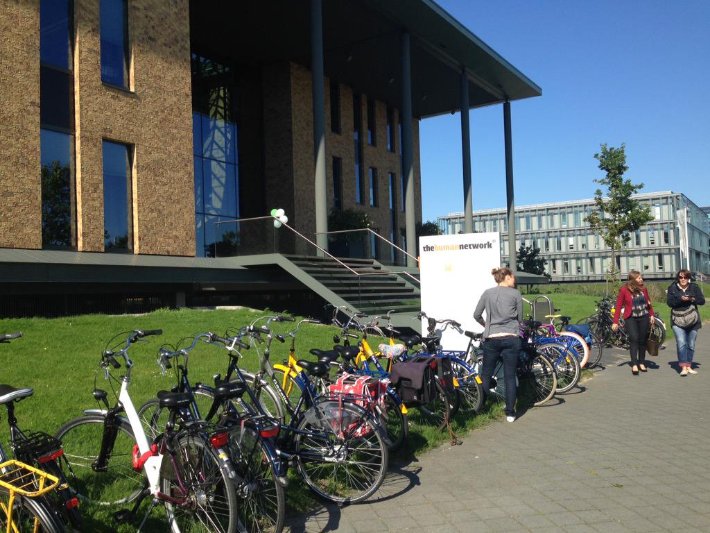 Vandaag kwam #connectbike festival bij ons langs.Leuk om te hosten &amp; onze workshop Learning Anthropologist te delen!
