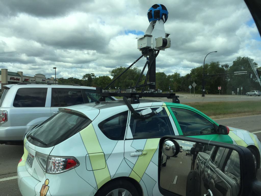 wulfsige79's tweet image. Totally stalked the Google car for a while on my way to lunch ;) #WolfBehavior