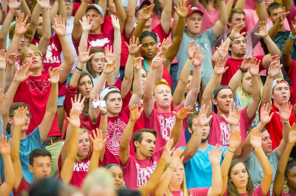 RobertPulliza's tweet photo. Who is going to be calling the Hogs tonight with us in Barnhill at 7? We need you #RazorbackNation! #FreeFoodFriday http://t.co/29JIv5bhsn