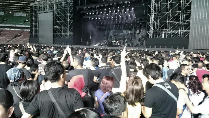 pre show #bonjovi #jakarta 2015