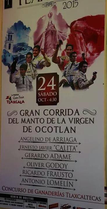 castabravamx's tweet photo. Señores cartelazos en @GranFeriaTlax le ha puesto mucho coco @CasaToreros enhorabuena @GanaderoPM @jpccrv http://t.co/6MaP5IYavR