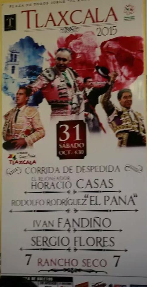 castabravamx's tweet photo. Señores cartelazos en @GranFeriaTlax le ha puesto mucho coco @CasaToreros enhorabuena @GanaderoPM @jpccrv http://t.co/6MaP5IYavR