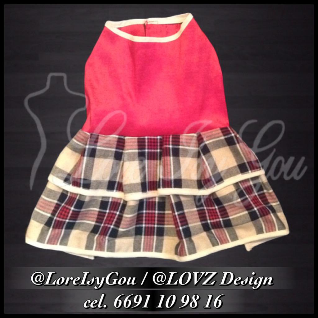 LovzDesign's tweet photo. #LOVZDesign #PrendasparaMascotas #VestidosparaMascotas #Vestido #Escoses #Mascotas #Cuadros http://t.co/6TkG6svF6q