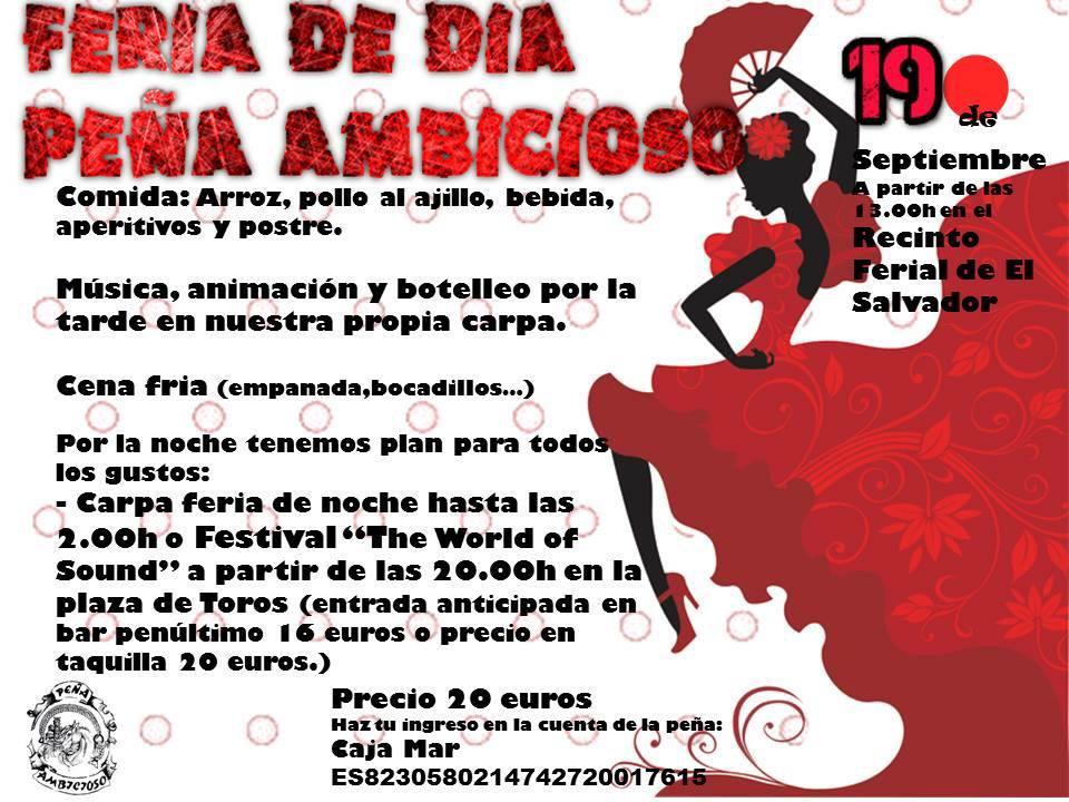 Nos vamos de feria !!!