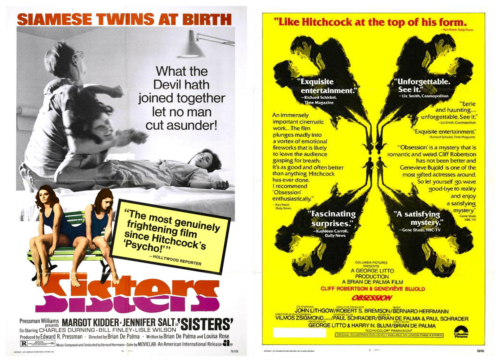 Happy birthday to director Brian De Palma, born in 1940. Herrmann scored 2 of his films: Sisters and Obsession 