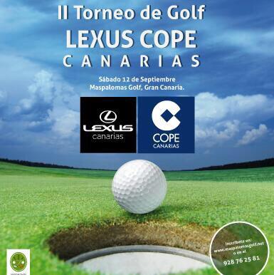 Todo preparado para el II torneo Lexus - Cope Canarias