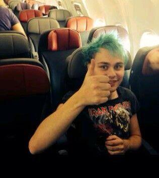 mgcfacts_'s tweet photo. Contrary To Popular Belief Michael Is Not Actually Emo . He Simply Thinks Iron Maiden Shirts Are Edgy 😋 #MichaelFact http://t.co/TT5E7zHpaH
