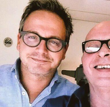 Gisteren was Guus Meeuwis bij ons in de studio voor een vruchtbare en mooie samenwerking met Frank Boeijen.