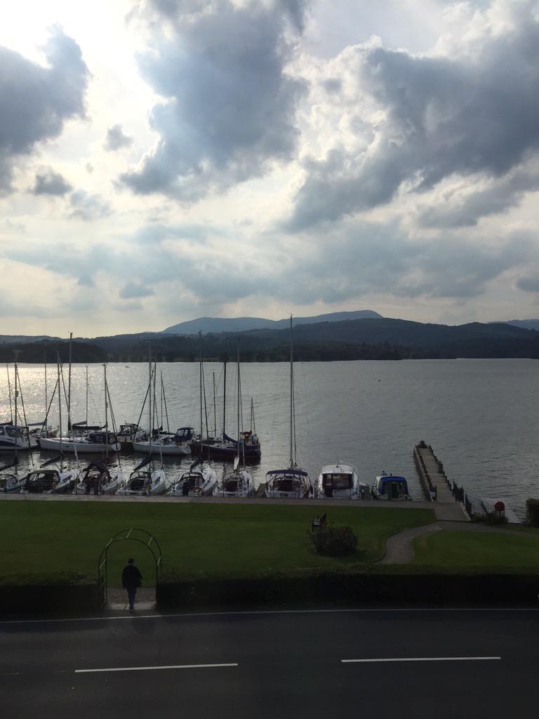 Not the worst view...