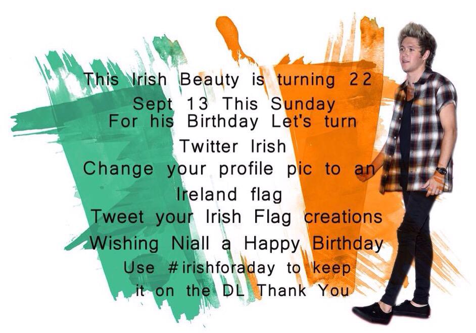 weareallthelove's tweet photo. 2 days to get this trending!

Small&amp;Big accounts help #IrishForAday 

#onedirectionimsorryfor not being a big account http://t.co/n2mnwnXAX2