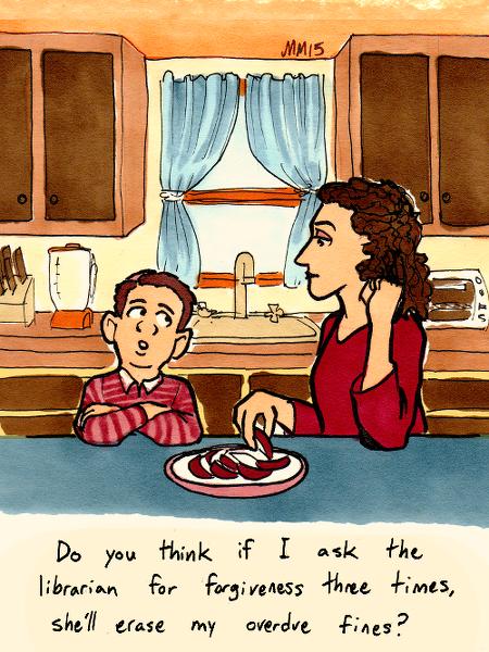 LibraryLady18's tweet image. #shanatova #roshhashana #sweetnewyear #libraries #roshhashanah #jewishhumor #jewish #comics #jewishcomics