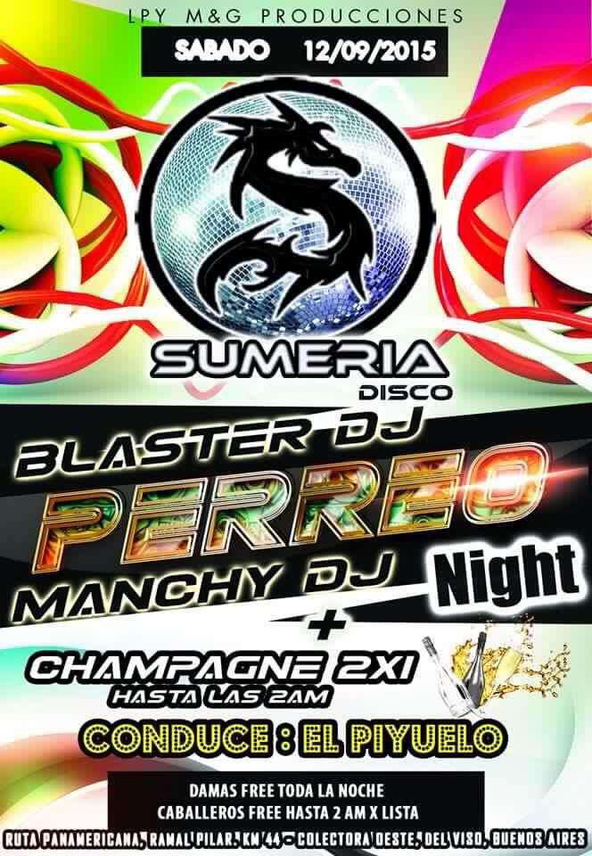 DiscoSumeria's tweet photo. Solo falta 1 día para que vuelvas a virar la  fiesta de todos los sábados en @DiscoSumeria @BlasterDjok @piyuelitook http://t.co/3OZD334mPC