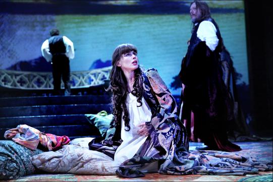 Happy Birthday Tara Fitzgerald! Last here in Stratford as Hermione in The Winter\s Tale: 