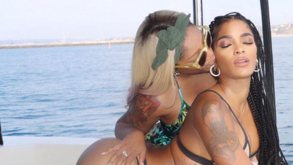 What's really going on here with K. Michelle + Joseline? 