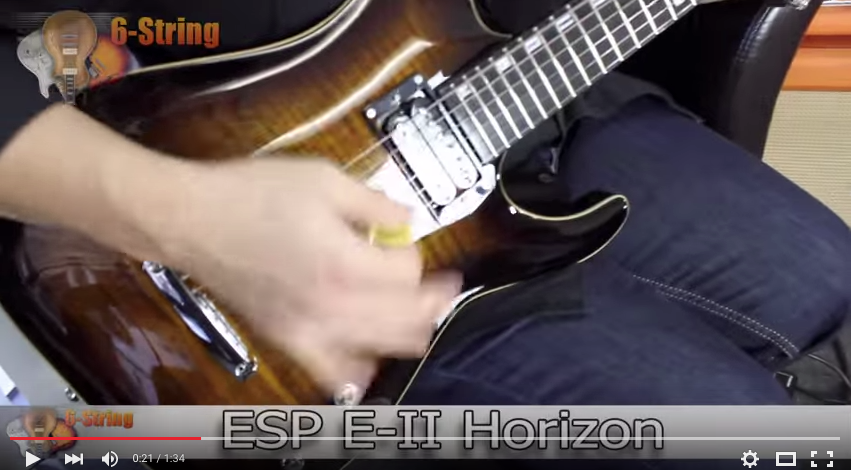 6String_com's tweet photo. @ESPGuitarsUSA #EII #Horizon #ElectricGuitar #Video Click2Watch:http://t.co/8wDOszNHu0 #6StringMusic #ESPGuitars #ESP http://t.co/MZ4od3m2aZ