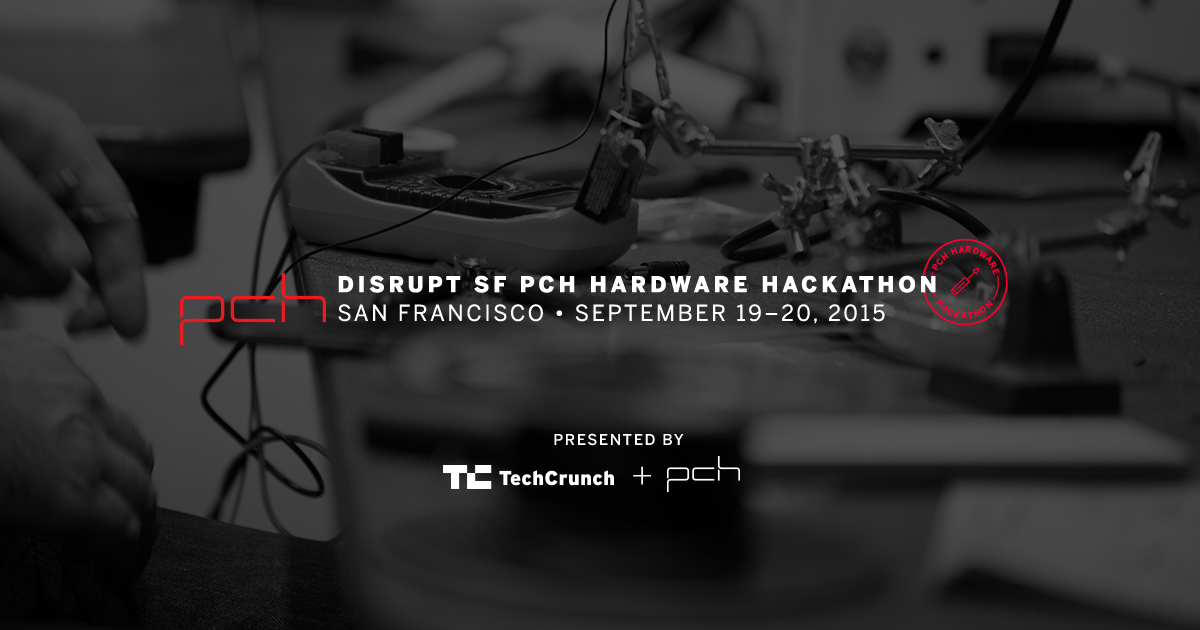 PCH_Intl's tweet photo. Hackers! We are hosting the @TechCrunch #DisruptSF Hardware Hackathon next weekend. Apply now http://t.co/wmzzdNyOYR http://t.co/Rapw4jEPYW