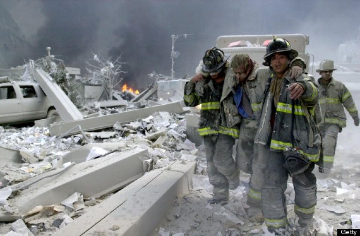 Please take a moment today to honor those we lost and those who got dirty save the day. #neverforget @Ghostglove