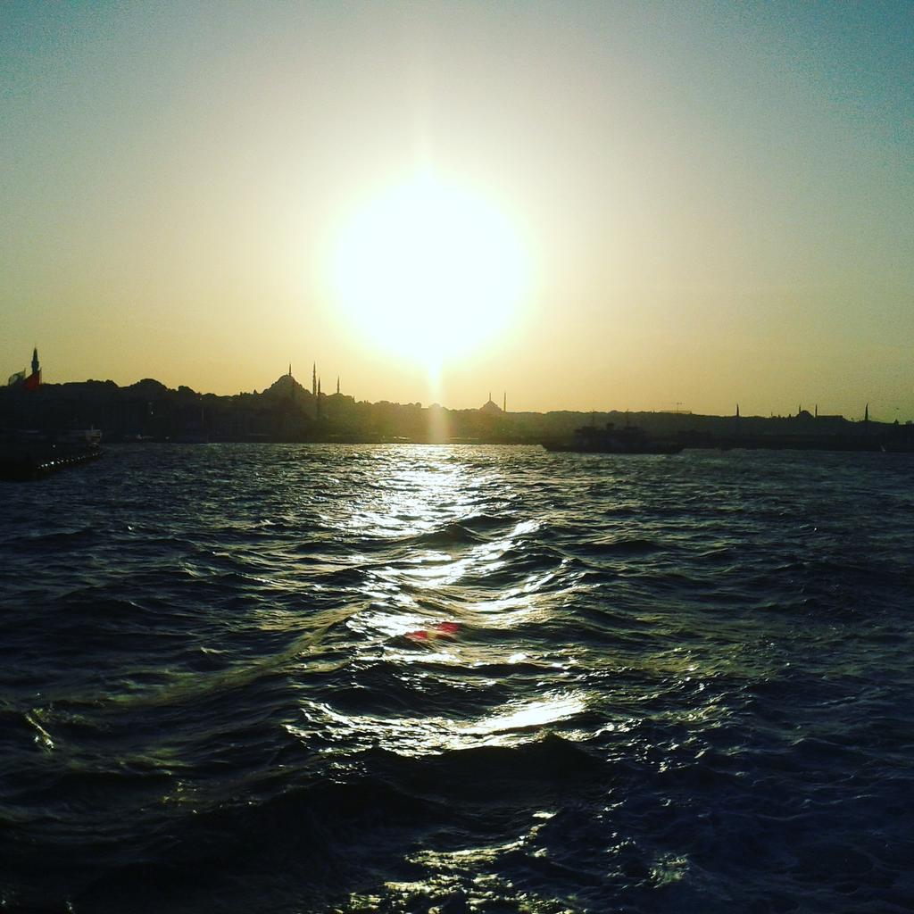 Bugün yine en aziz en güzeldi istanbul. ..