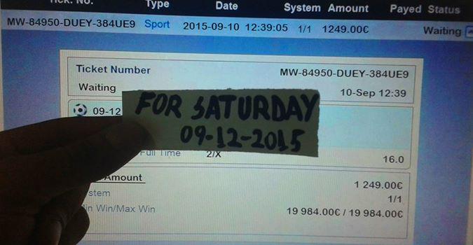 PeopleProjectNS's tweet image. 2 Matchs for Saturday 09 #ParionsSport #TeamParieur #Betting inbox me for join VIP group (25€ before / 25€ after)