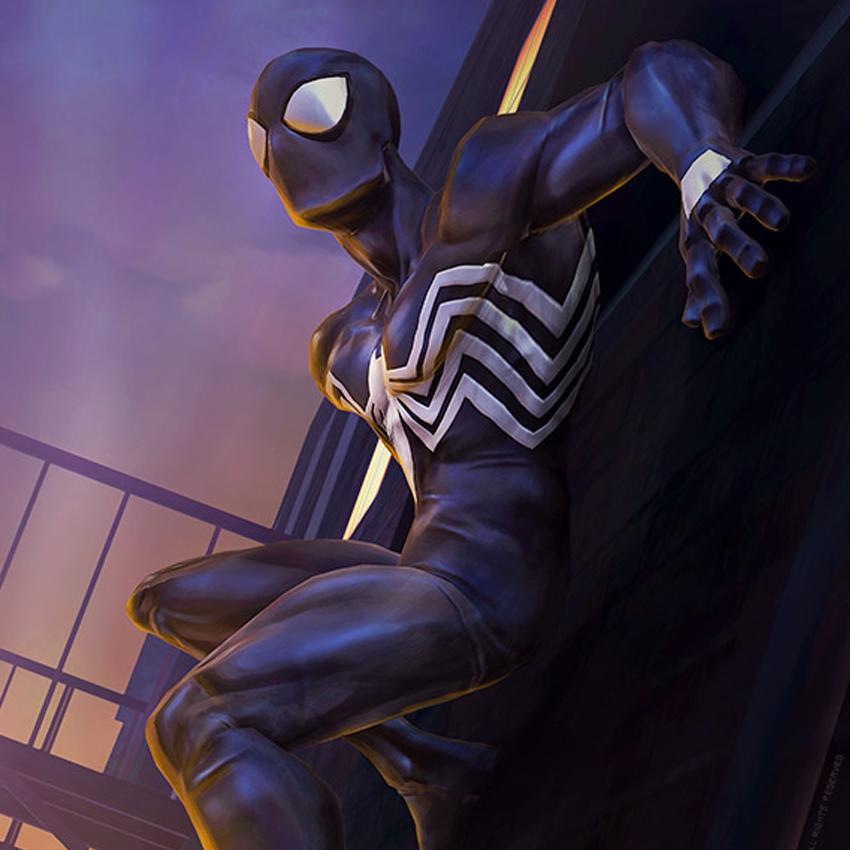 Pictures of black spiderman