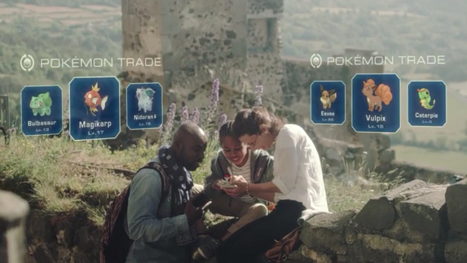 pokemonGO_ESP's tweet photo. Intercambio confirmado entre móviles. #PokemonGO http://t.co/f0apjRZuij