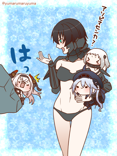 湯丸 在 Twitter 上 艦これ 重巡リ級と駆逐棲姫と北方棲姫と防空棲姫 保育士リ級 艦これ版深夜の真剣お絵描き60分一本勝負 艦これ版真剣お絵描き60分一本勝負 Http T Co 0rtzyozjnc Twitter