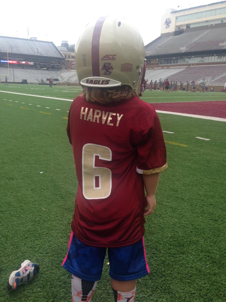 bc_safs's tweet photo. Looks like @JBHarvey3 is ready for the @BCFootballNews game tomorrow! #BCEagles http://t.co/0fRWaGaIum