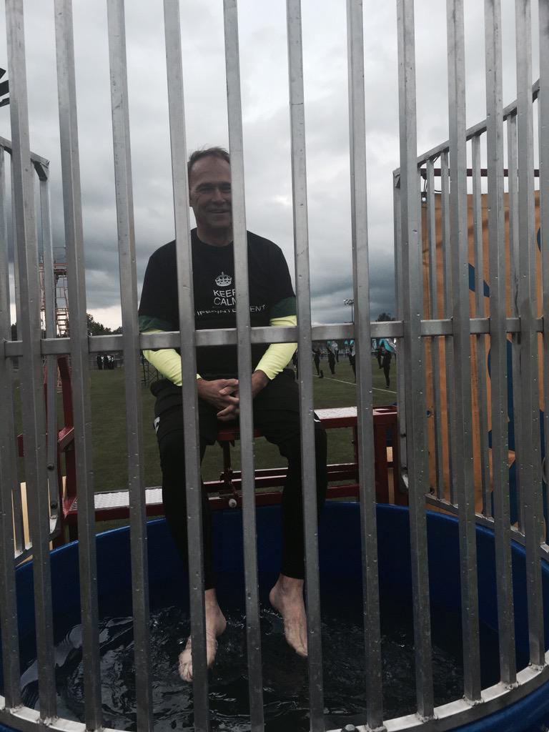 BusinessBarr's tweet image. And there's the hat trick. 3 times @docsmatthews has been dropped in the dunk tank for NEF.
@NoviAcademics @cdiglio