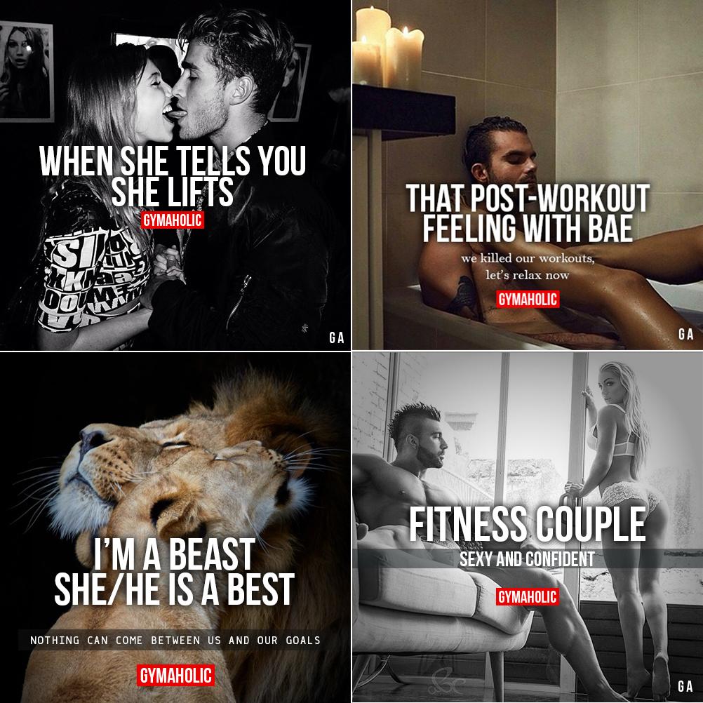 Gymaholic on Twitter: "gymaaholic: We all love fitness couples, even if  most of us are in relationship with gym. More of them: …  http://t.co/PMsDPmJOlR" / Twitter