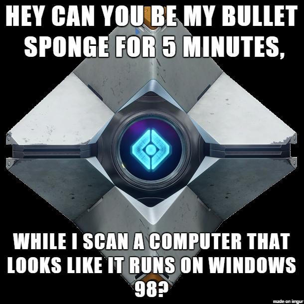 Ravens_of_Realm's tweet image. Funny Photo Friday! #GhostLogic #TTK #destiny
