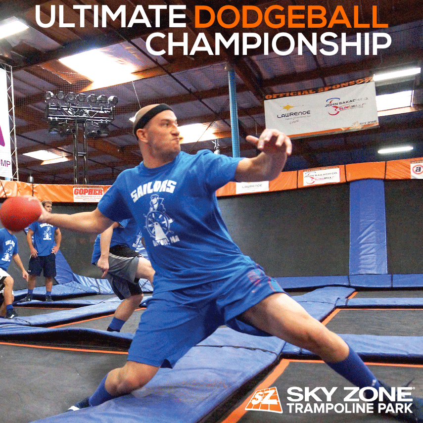 SkyZoneSuwanee's tweet photo. Come out TONIGHT for our last Friday Night Dodgeball of the season. Use the code 1337 for $4 off dodgeball ticket . http://t.co/rcfgTSRiMV