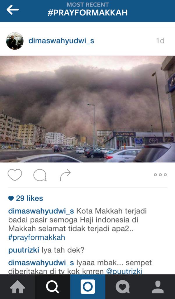 OPTIMASIUmroh's tweet photo. #PrayForMakkah  http://t.co/A39fyto0Cx