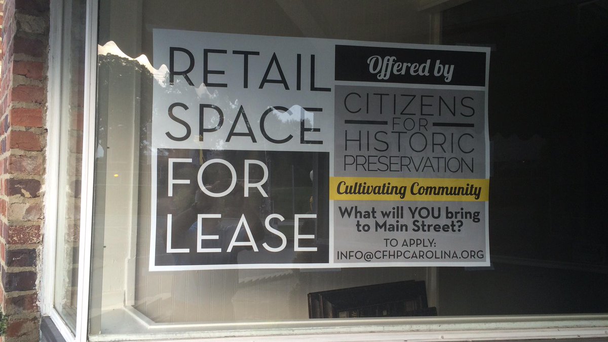cfhpcarolina's tweet image. Looking for retail space in historic #FortMill? Now available: 118 Main St. citizensforhistoricpreservation.org/118-main-stree… #yorkcountysc