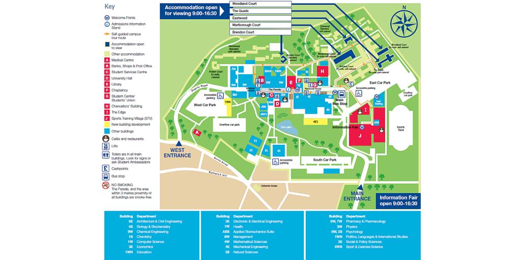 university of bath campus map University Of Bath On Twitter Don T Get Lost On Bathopenday university of bath campus map