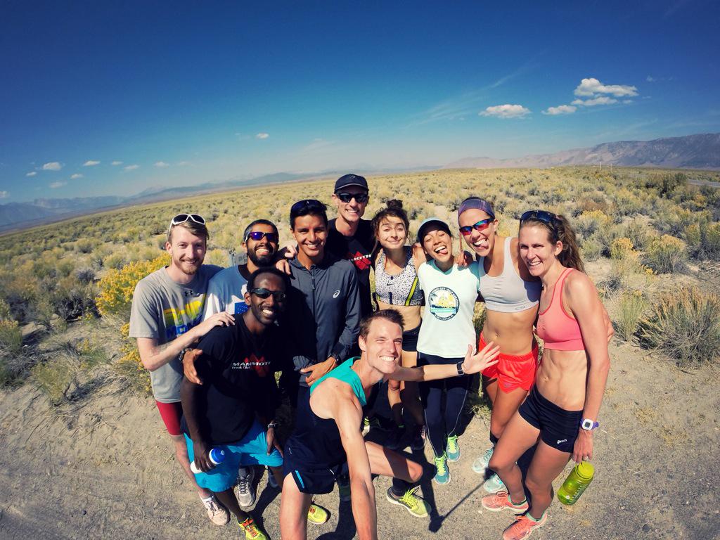 Last one, was a good one! Thanks <a href="/MammothTC/">ASICS Mammoth Track Club</a> ! #HaKoenamatempo