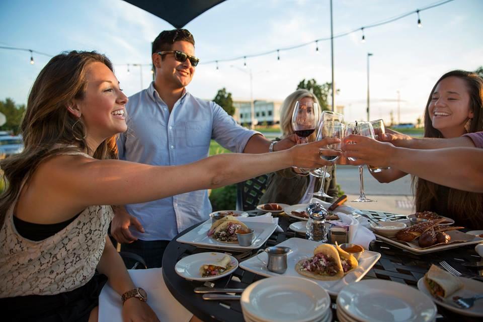 Cheers to beautiful weather this weekend! Join us at our Lenexa or Plaza location for drinks, food and a good time!