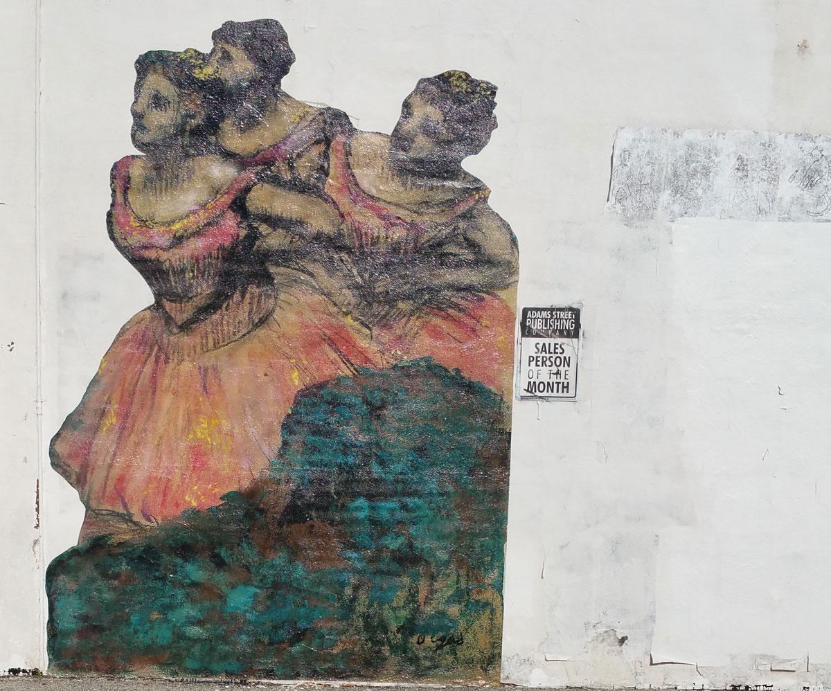 TCPaper's tweet image. @ToledoMuseum brought a little #Degas to Uptown. We're digging our new wall art!