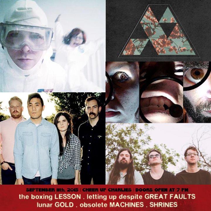 Us & Them (@usandthemnow) on Twitter photo TONIGHT!! #freeshow <a href="/CheerUpCharlies/">Cheer Up Charlies</a> @lettingup <a href="/theboxinglesson/">The Boxing Lesson</a> <a href="/Lunar_Gold/">Lunar Gold</a> @ObsoleteMachinz <a href="/ShrinesBand/">Shrines</a> TONIGHT!! #freeshow <a href="/CheerUpCharlies/">Cheer Up Charlies</a> @lettingup <a href="/theboxinglesson/">The Boxing Lesson</a> <a href="/Lunar_Gold/">Lunar Gold</a> @ObsoleteMachinz <a href="/ShrinesBand/">Shrines</a>
