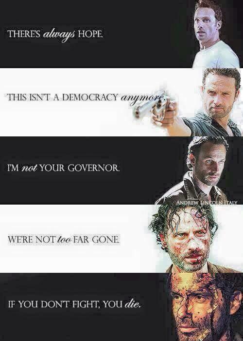 Rick Quotes.. @_WeAreTWD_ @LostRickGrimes @RickAndThangs <a href="/FaithfulDeputy/">Rick Grimes</a> @twdfanboy__ <a href="/TWDFamily/">TWD Family</a> <a href="/lcwilli1/">Lisa Williams</a> <a href="/00sakon00/">サコン/sakon</a>