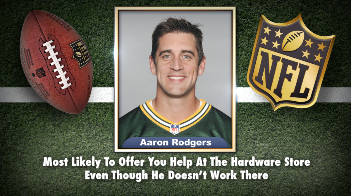 FallonTonight's tweet photo. 🏈  In honor of football season, @NFL stars read their own Superlatives! 🏈 https://t.co/6daGJsjk6Y http://t.co/ZFIo6U901A
