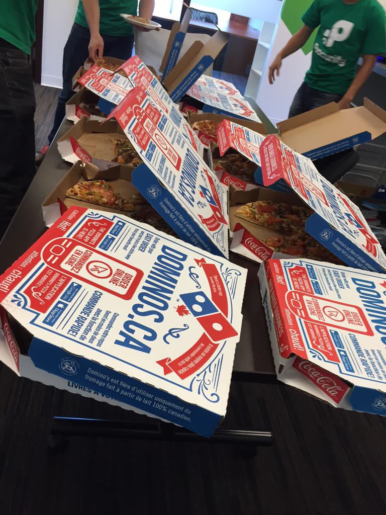 FebrilCuevas's tweet image. Pizza Friday!! #WeAreProcurify @dominos