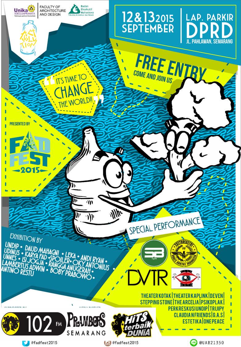 <a href="/fadfest2015/">FAD FEST 2015</a> | 12-13 September 2015 @ Lapangan Parkir DPRD Semarang | FREE | #fadfest2015 #kedaipasco #pascosmg