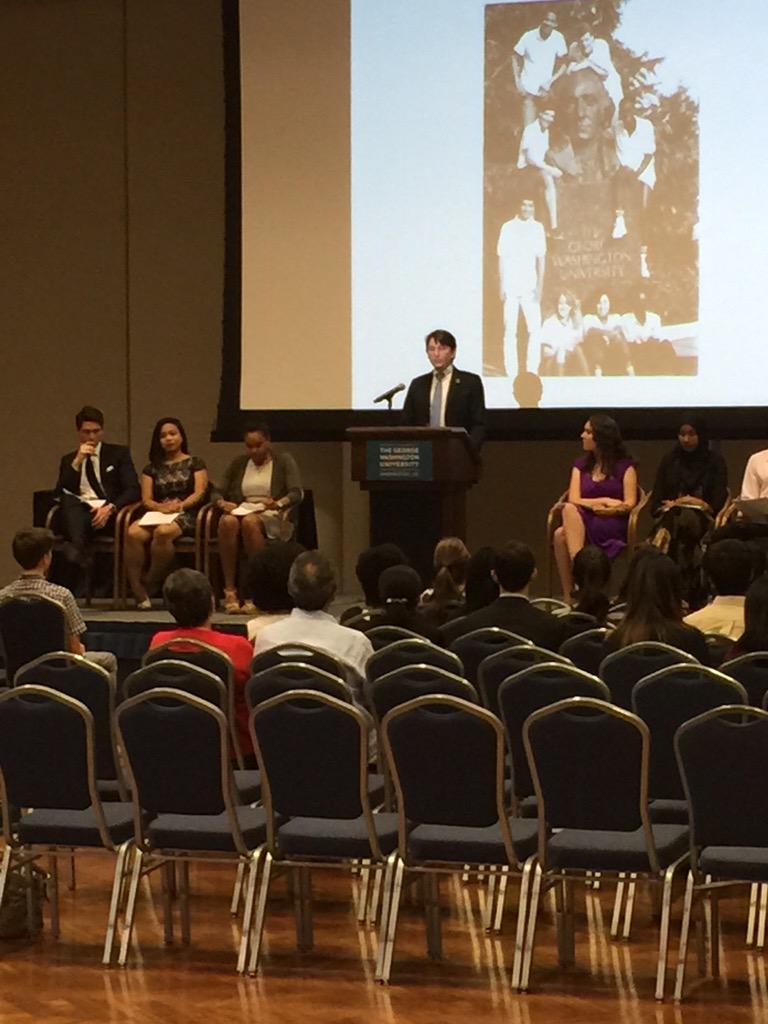 MichaelNSCS's tweet photo. @NSCS Founder @sloflin speaking at tonight's #GWInduction. #whereitallstarted http://t.co/mIszNOT5eg