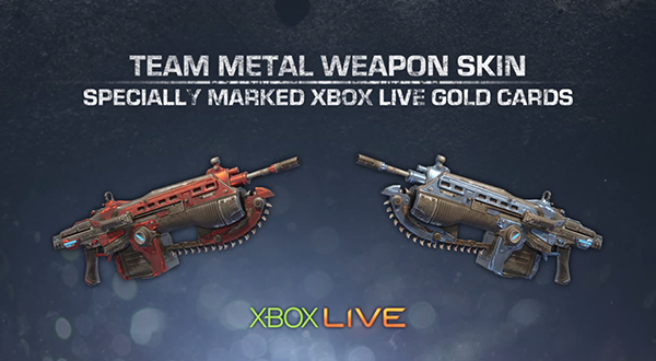GOWReaperFest's tweet photo. REAPER FEST #40 PRIZE ADDED: TEAM METAL WEAPON SKIN CODE http://t.co/3DQanwm5ra