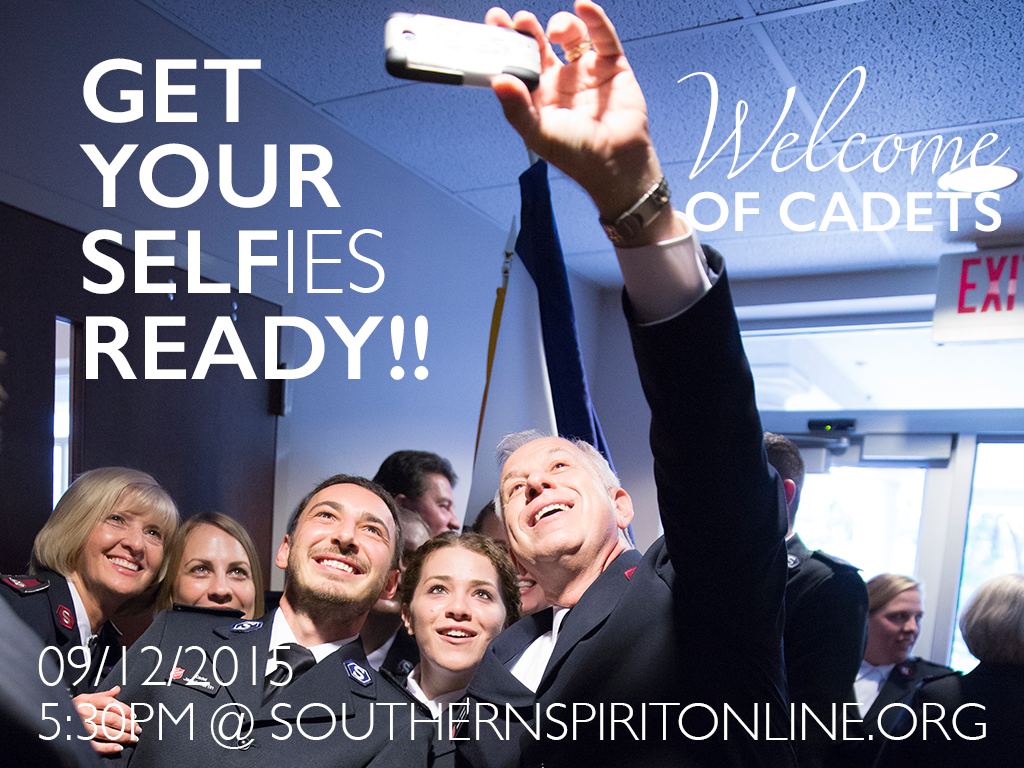 SalArmySouth's tweet photo. #welcomeofcadets #730weekend http://t.co/qG38auyUFh