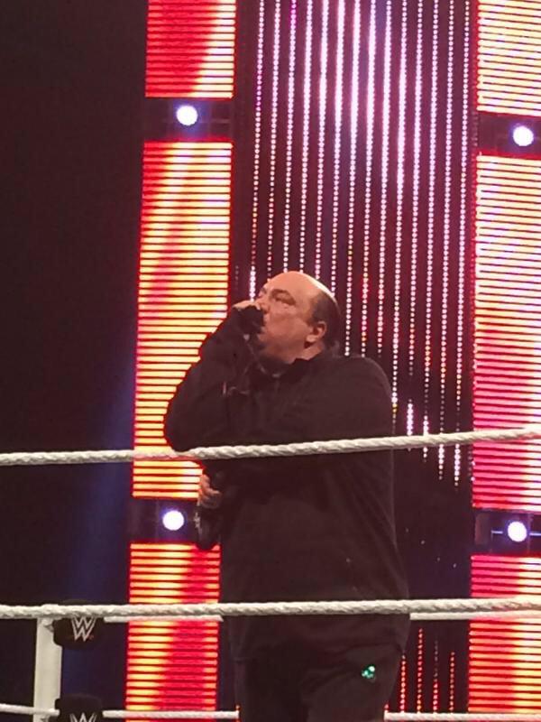 Happy Birthday Paul Heyman   Best pic I\ve ever taken of you lol 