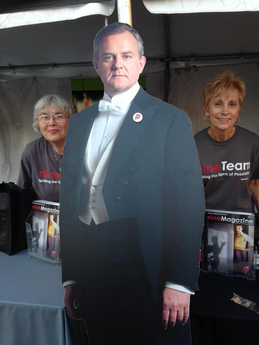 Lord G and the lovely volunteer ladies Nine Network booth <a href="/TheNineNetwork/">TheNineNetwork</a>